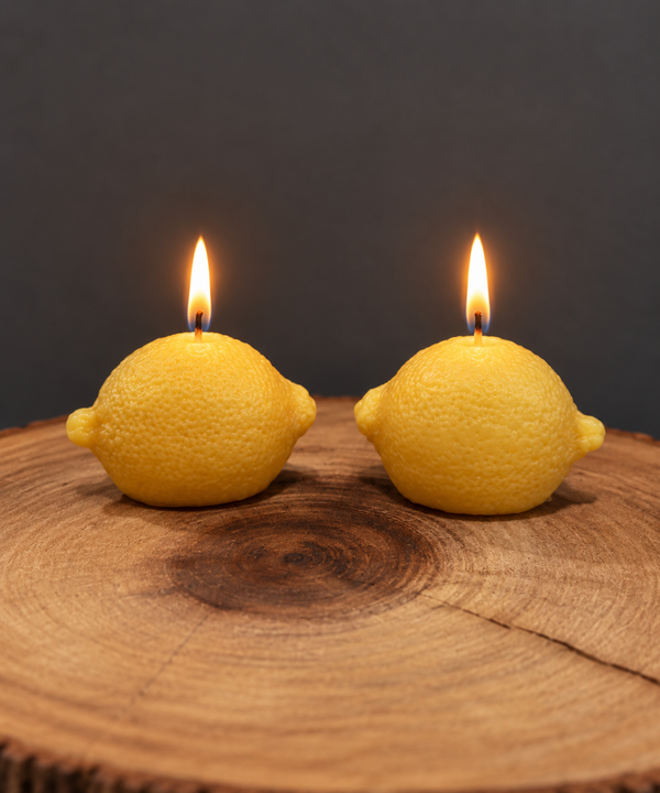 LEMON candle