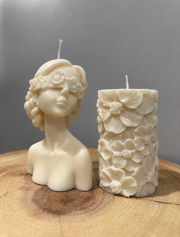 LADY PRINCESS & FLOWERS candle