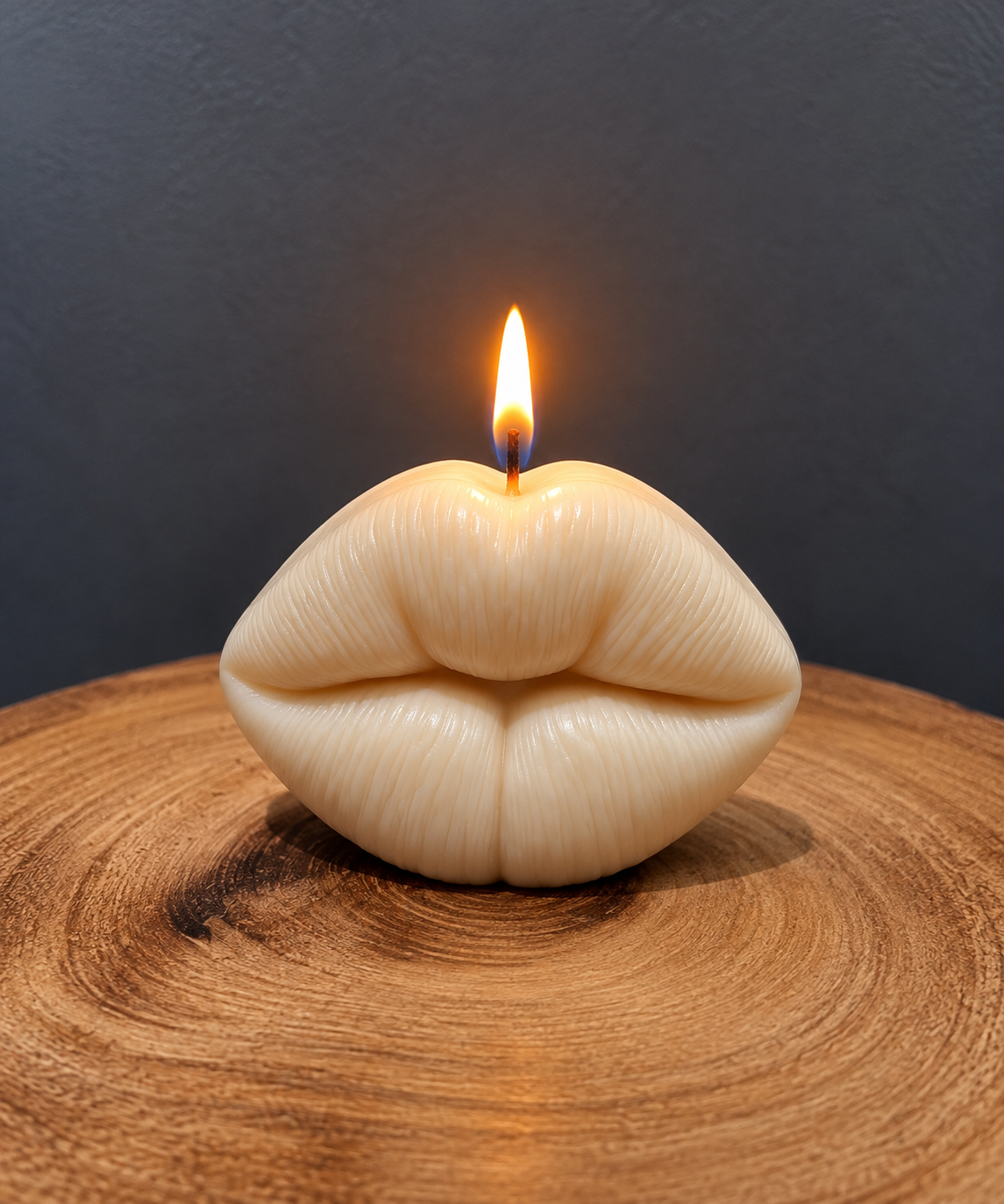 LIPS candle