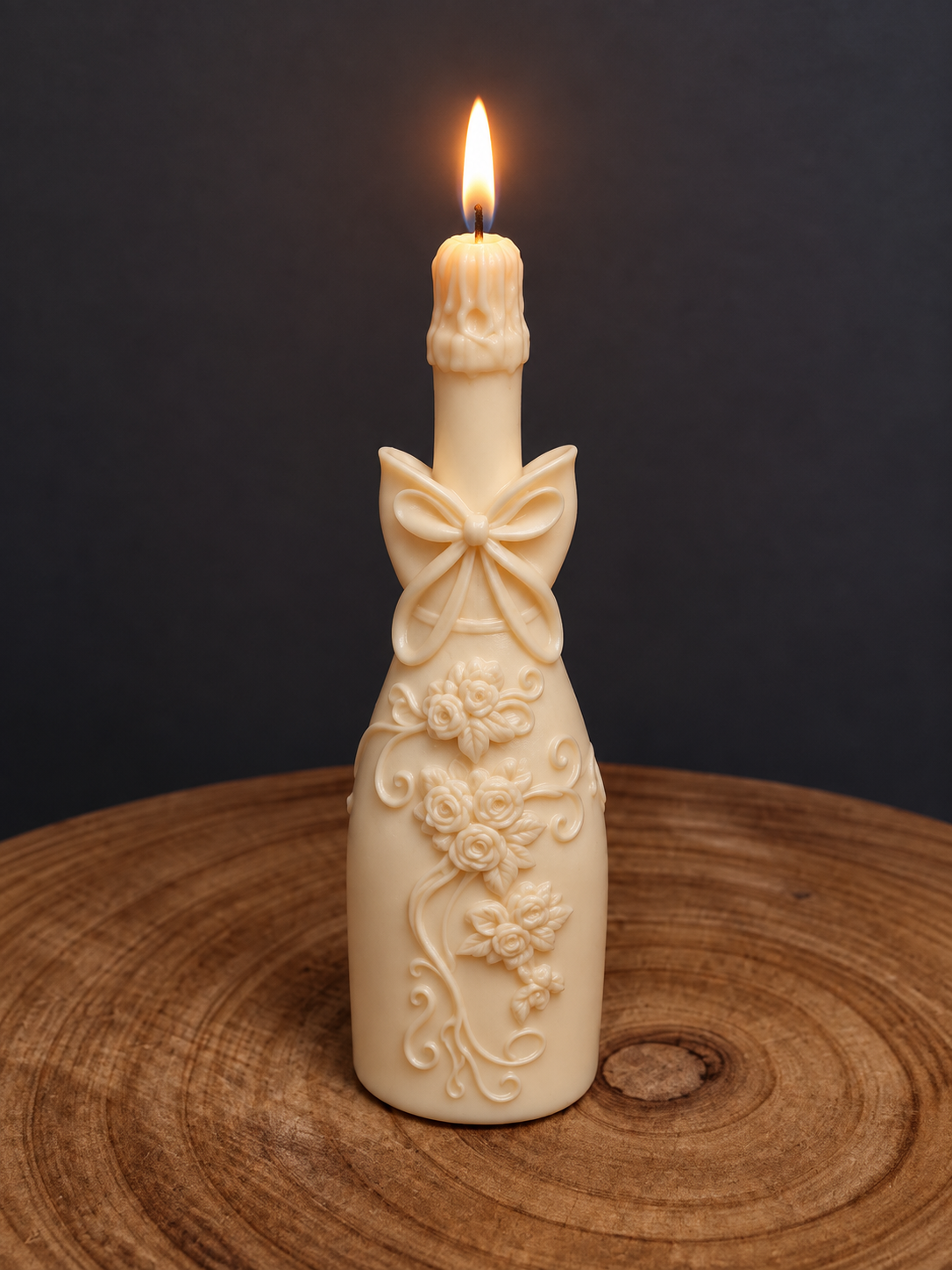 CHAMPAGNE BOTTLE candle