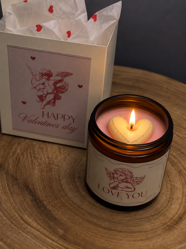 LOVE YOU candle