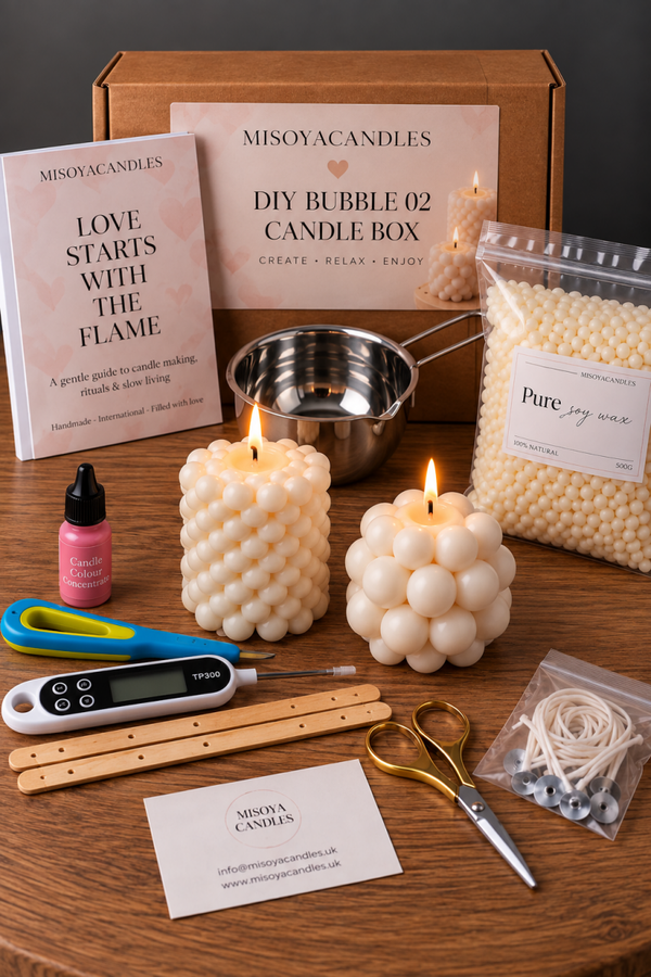 DIY Bubble 02 Candle Box + Free eBook
