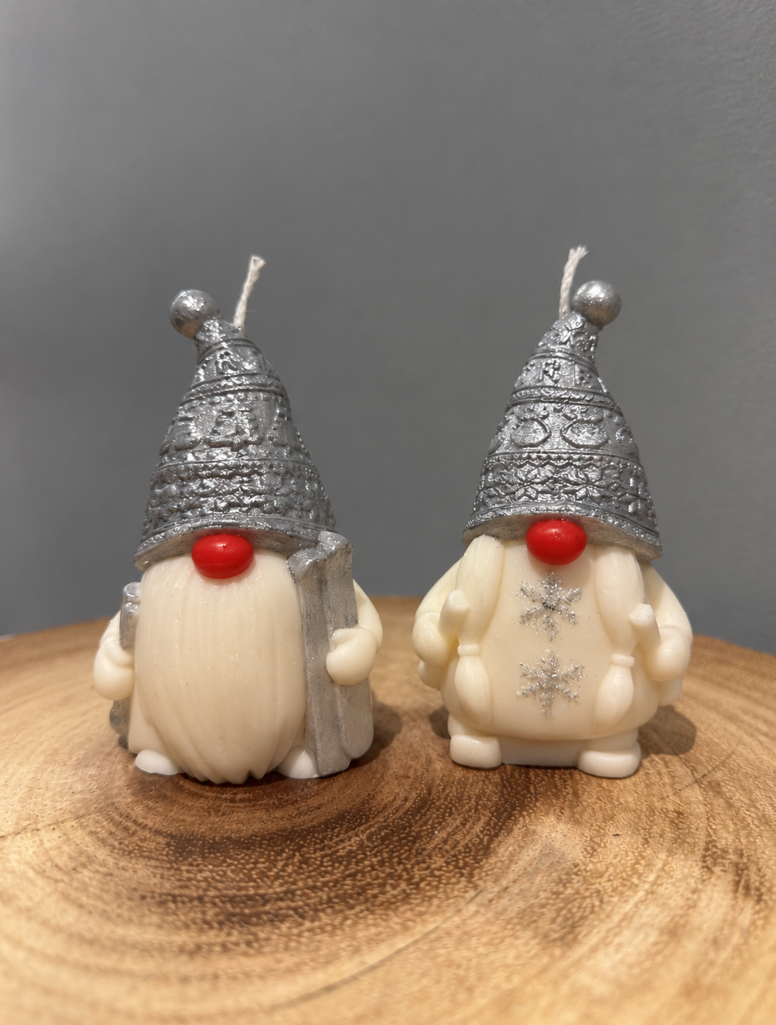 WINTER GONK candle with stamp