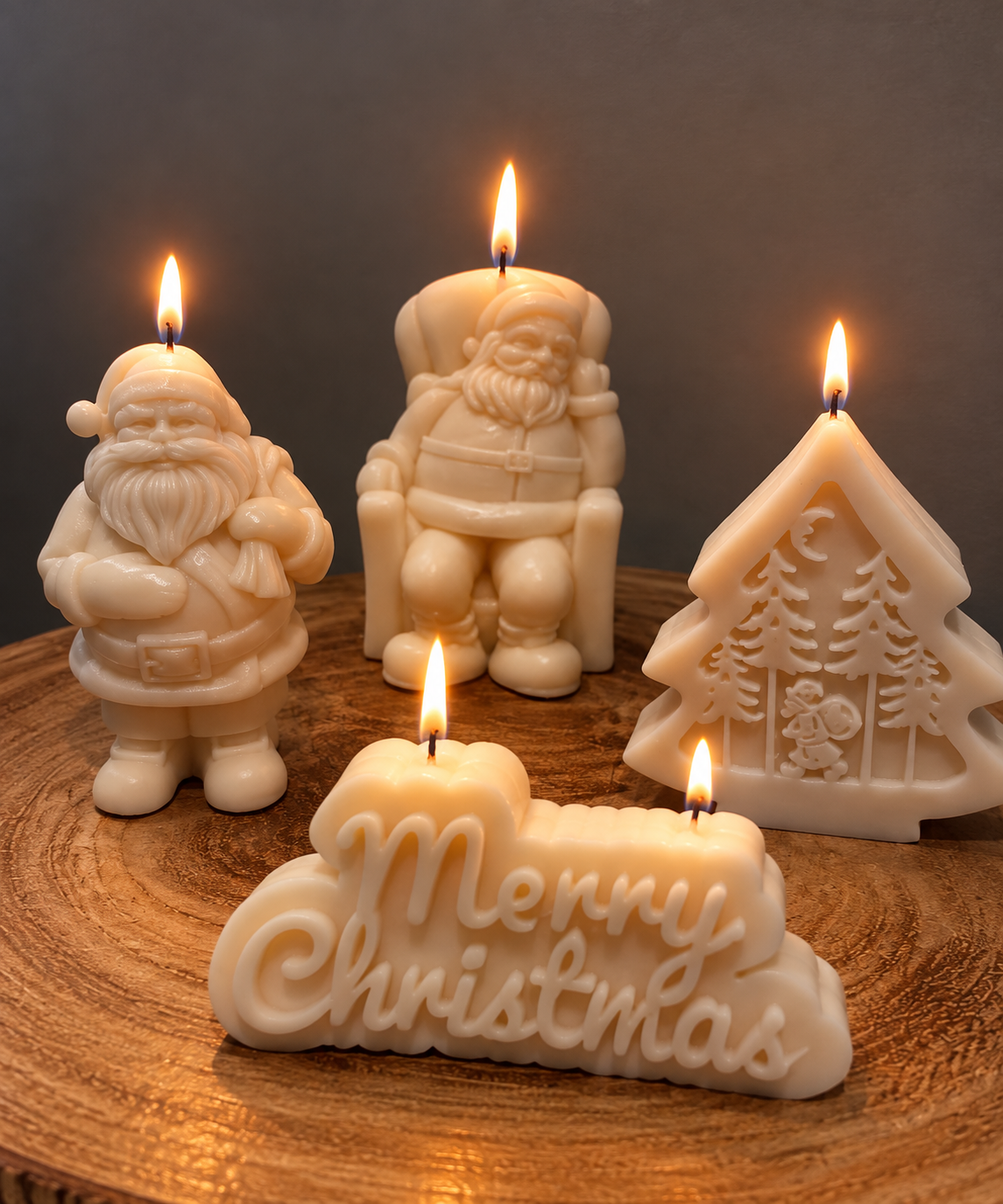 SANTA CLAUS candle