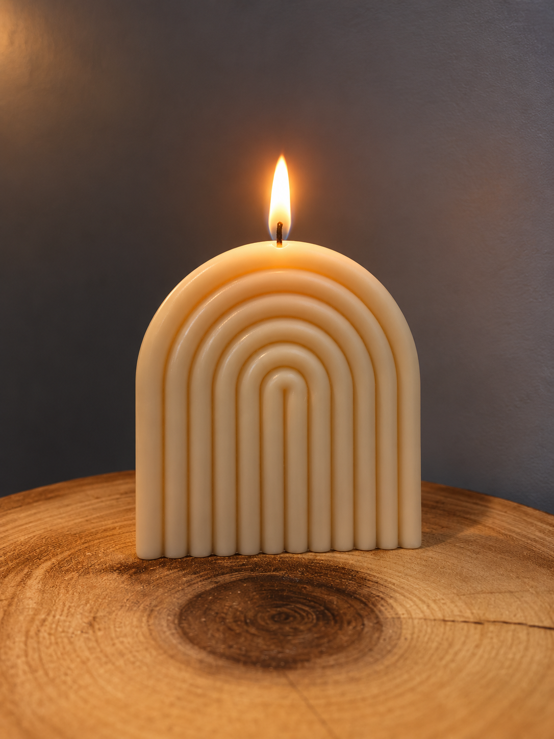 RAINBOW ARCH candle