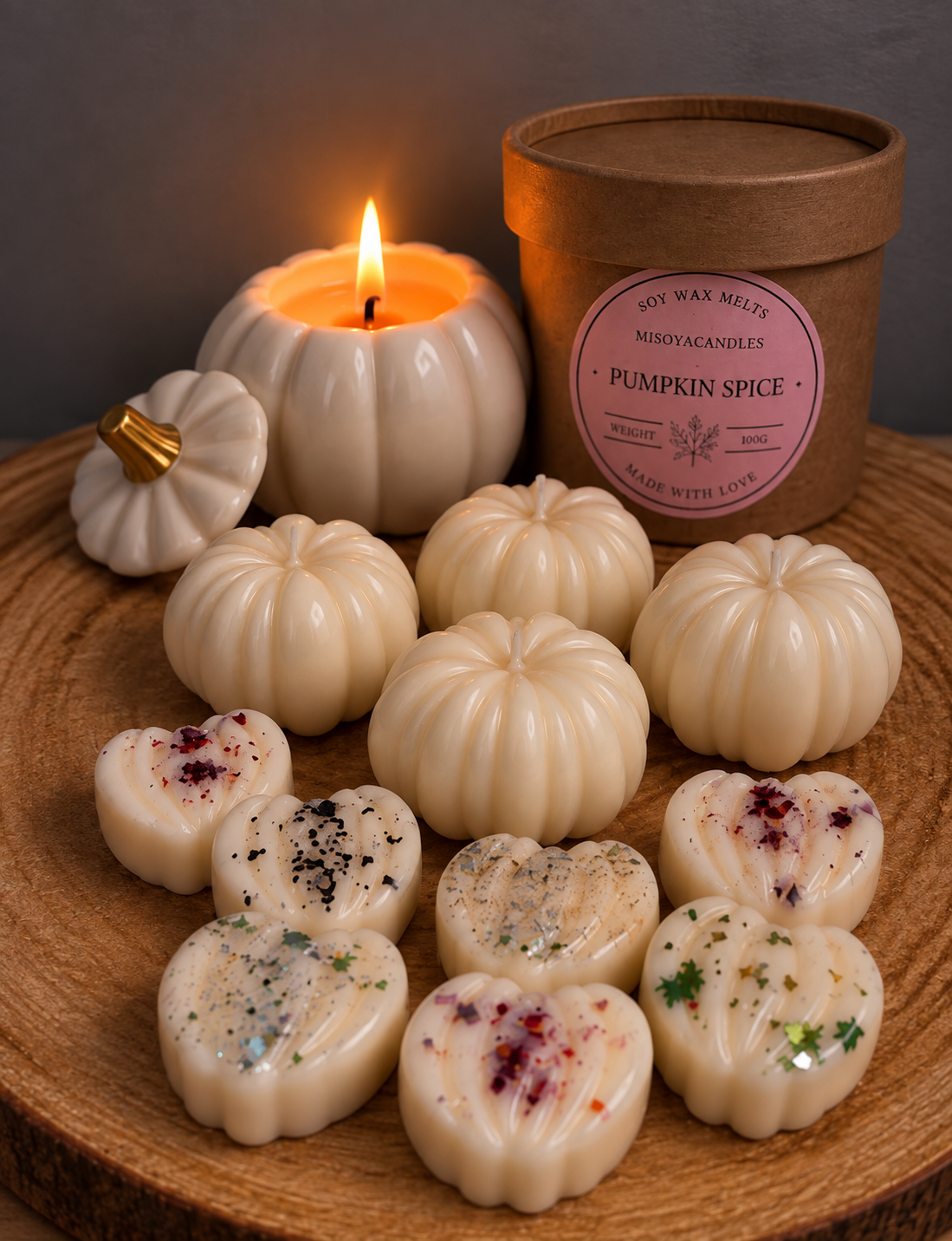 PUMPKIN candle / wax melts