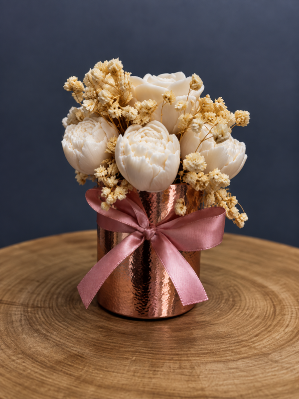 BOUQUET OF PEONIES & ROSE
