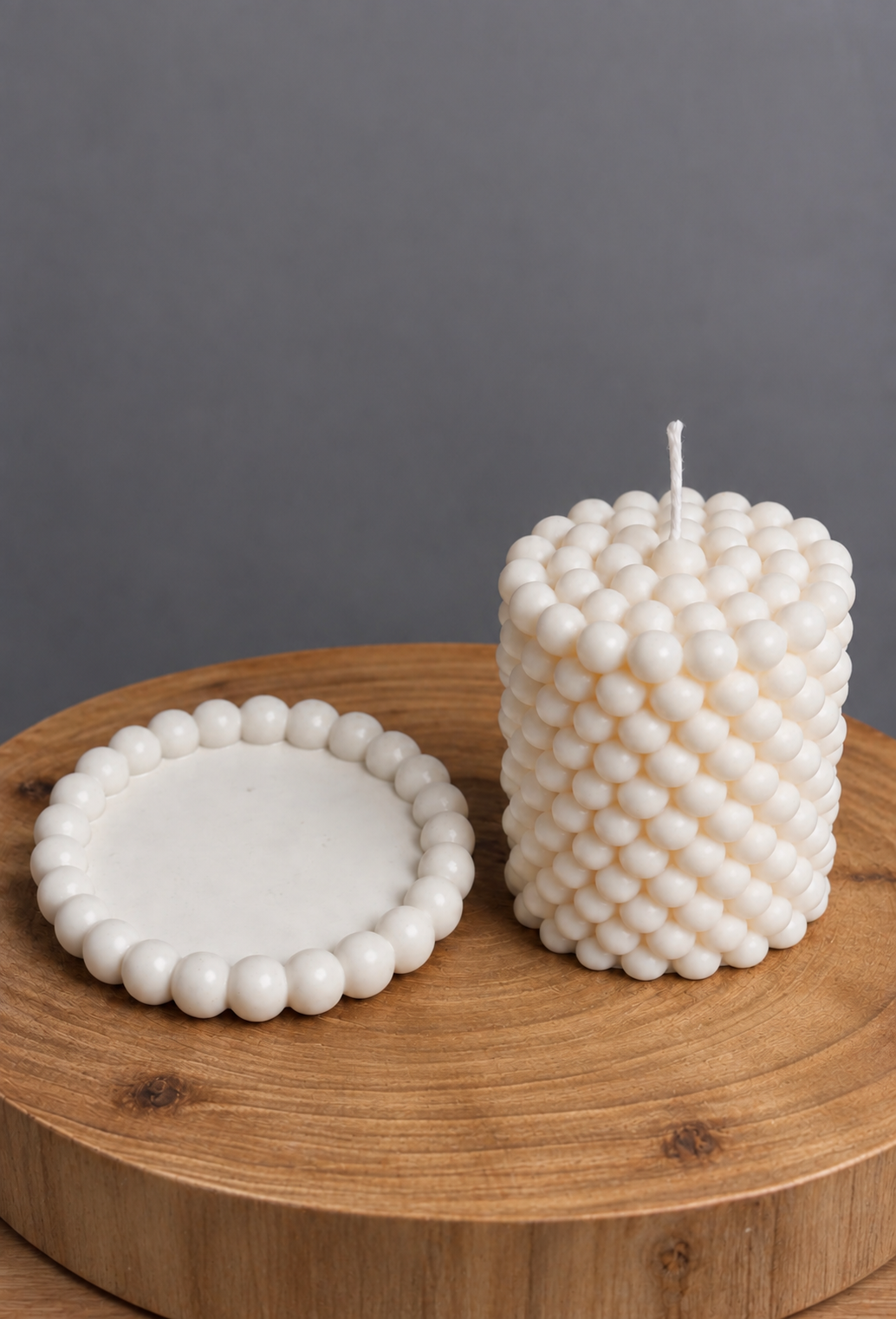 ROUND BUBBLE candle