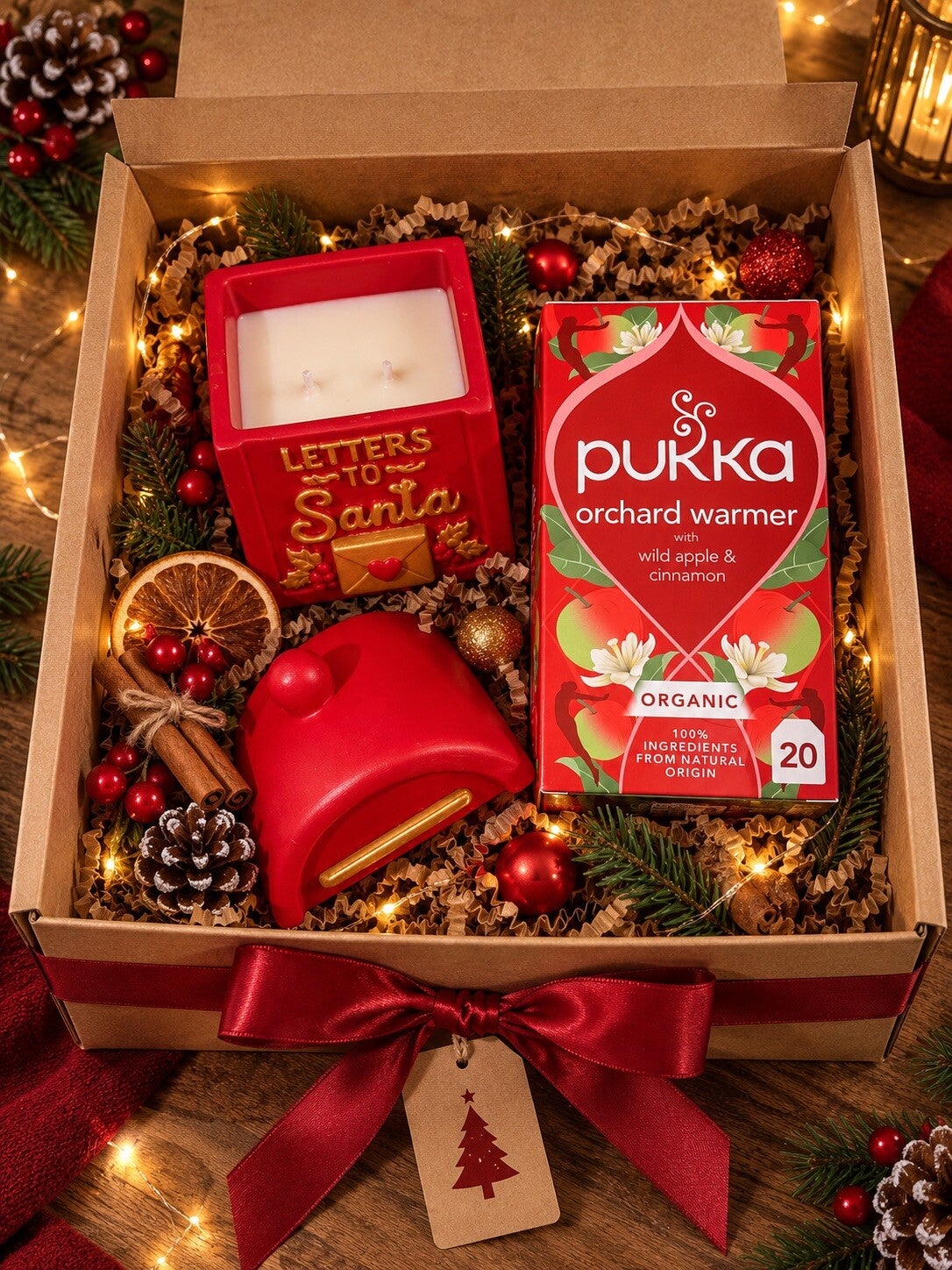 LETTERS TO SANTA candle