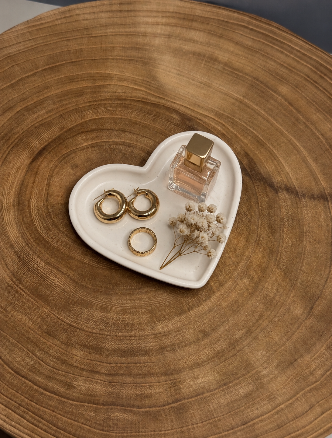 JESMONITE HEART TRAY
