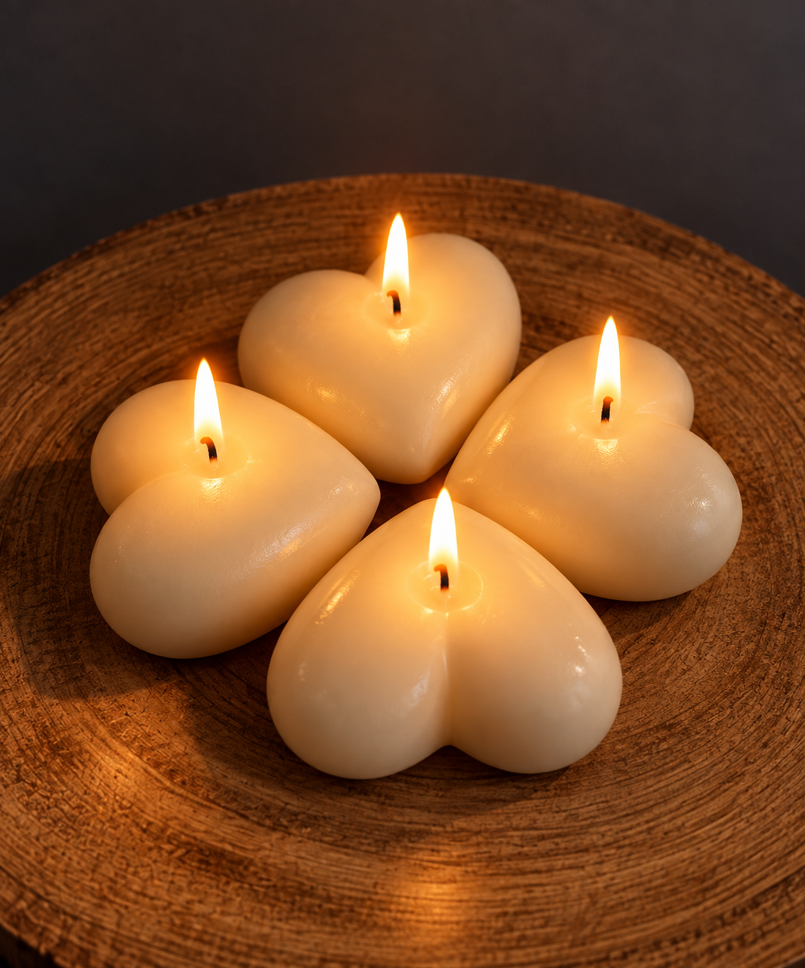 HEART candle gift set