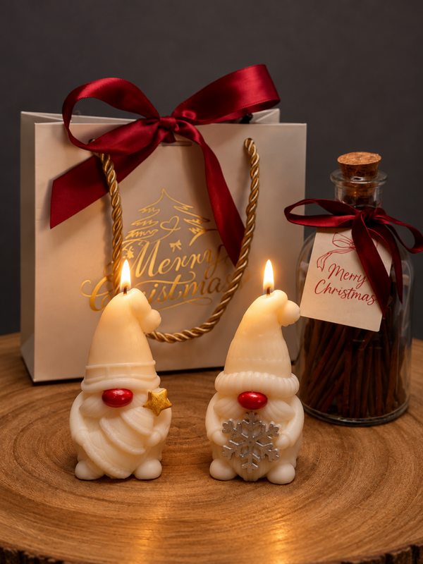 WINTER GONK candle with matches