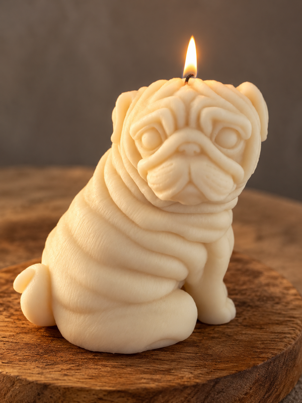 PUG candle