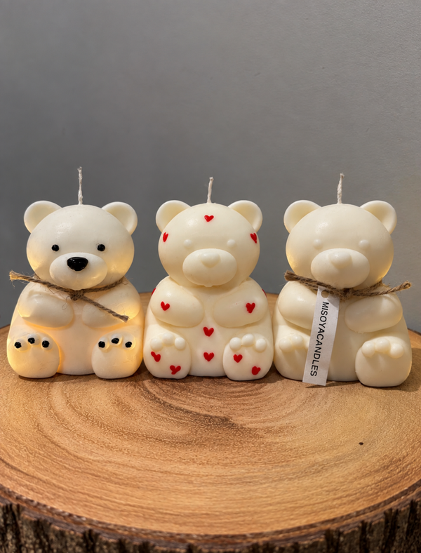 BIG TEDDY BEAR candle