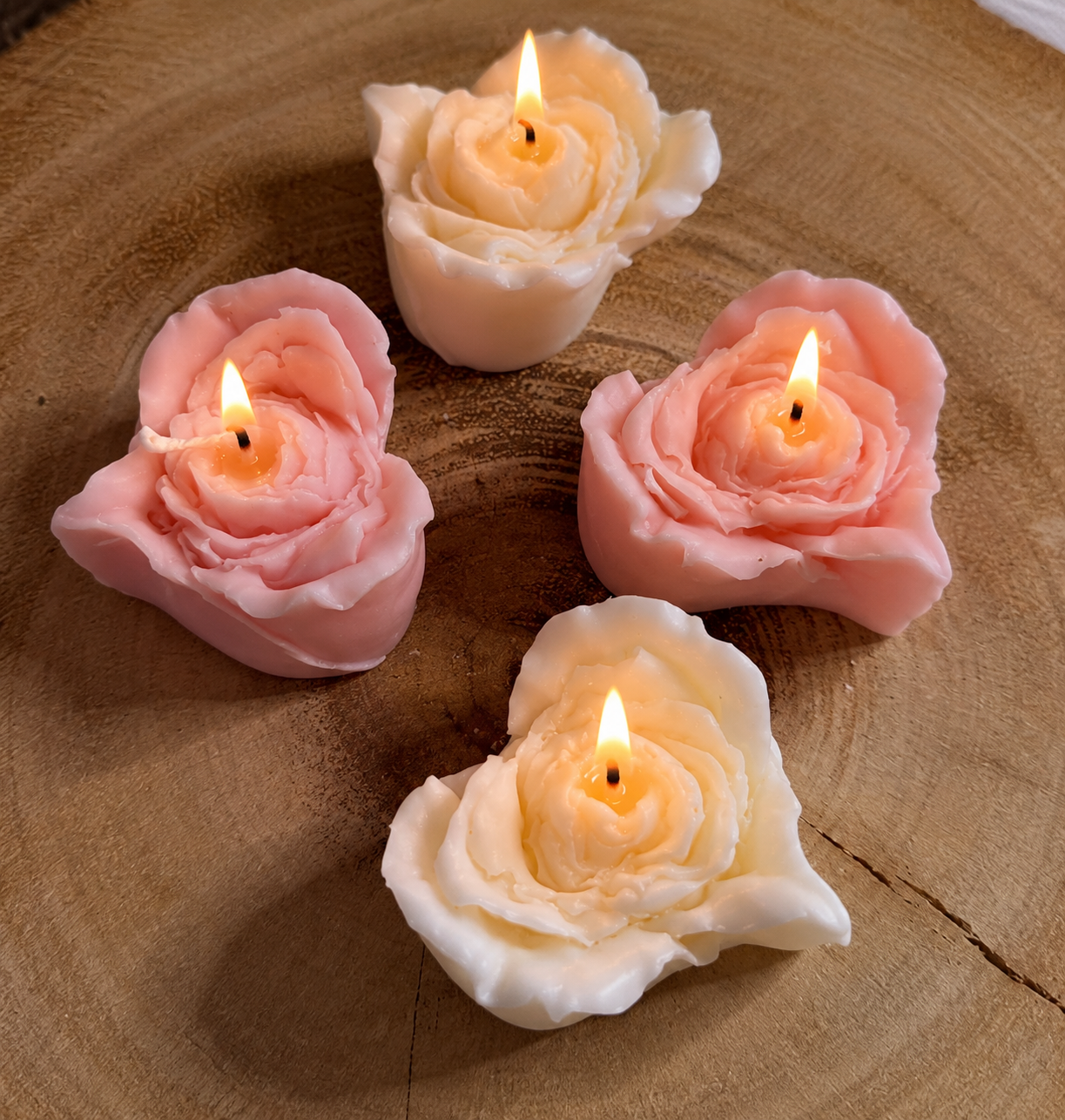 ROSE HEART candle