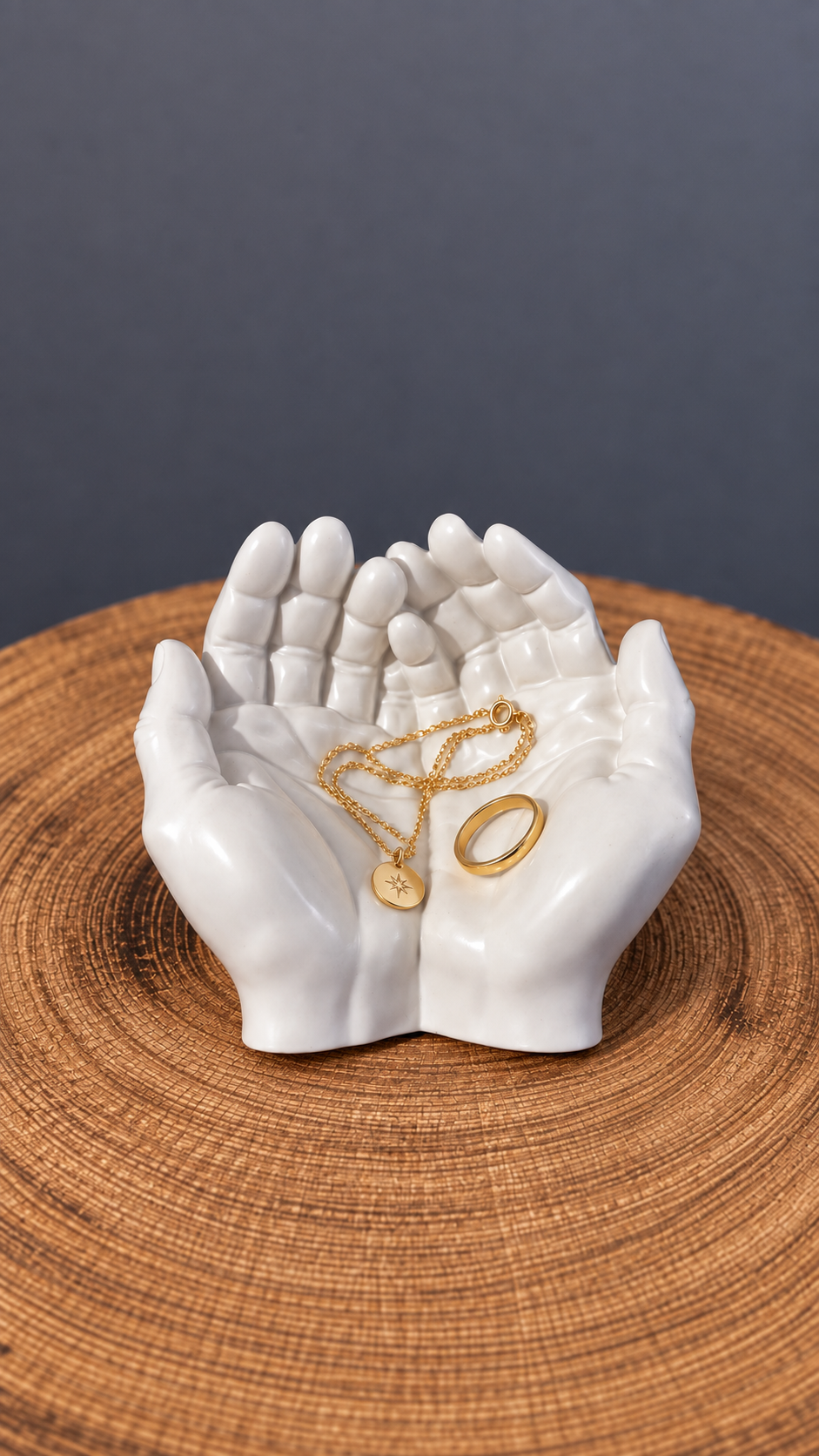 HEALING HAND vanity tray