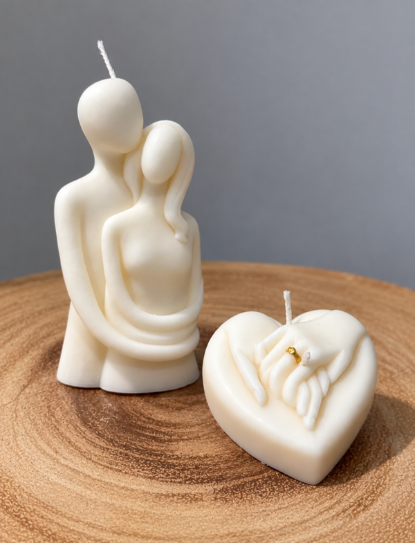 ENGAGED COUPLE  candle