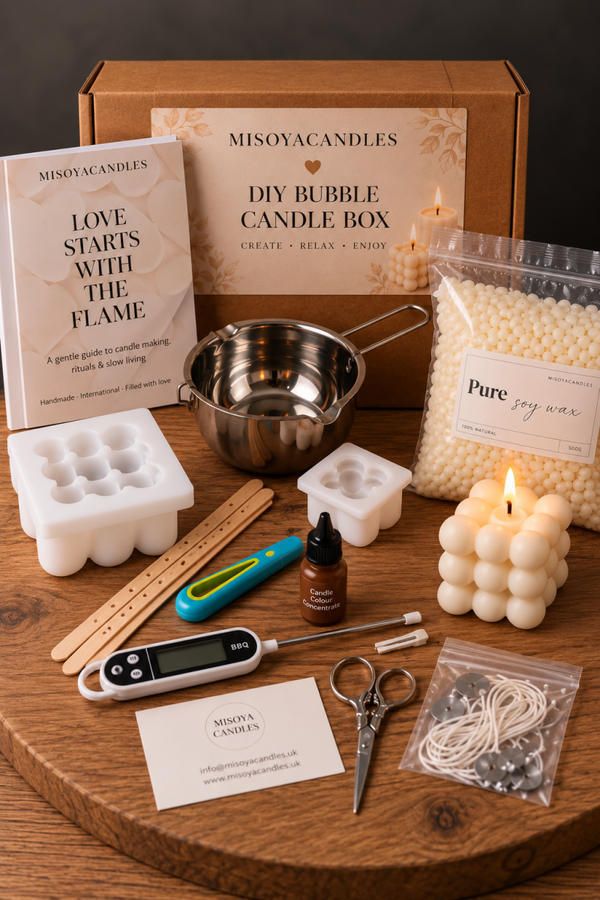 DIY Bubble 01 Candle Box + Free eBook