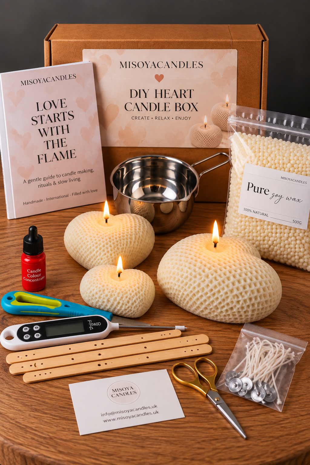 DIY Valentines Candle Box + Free eBook