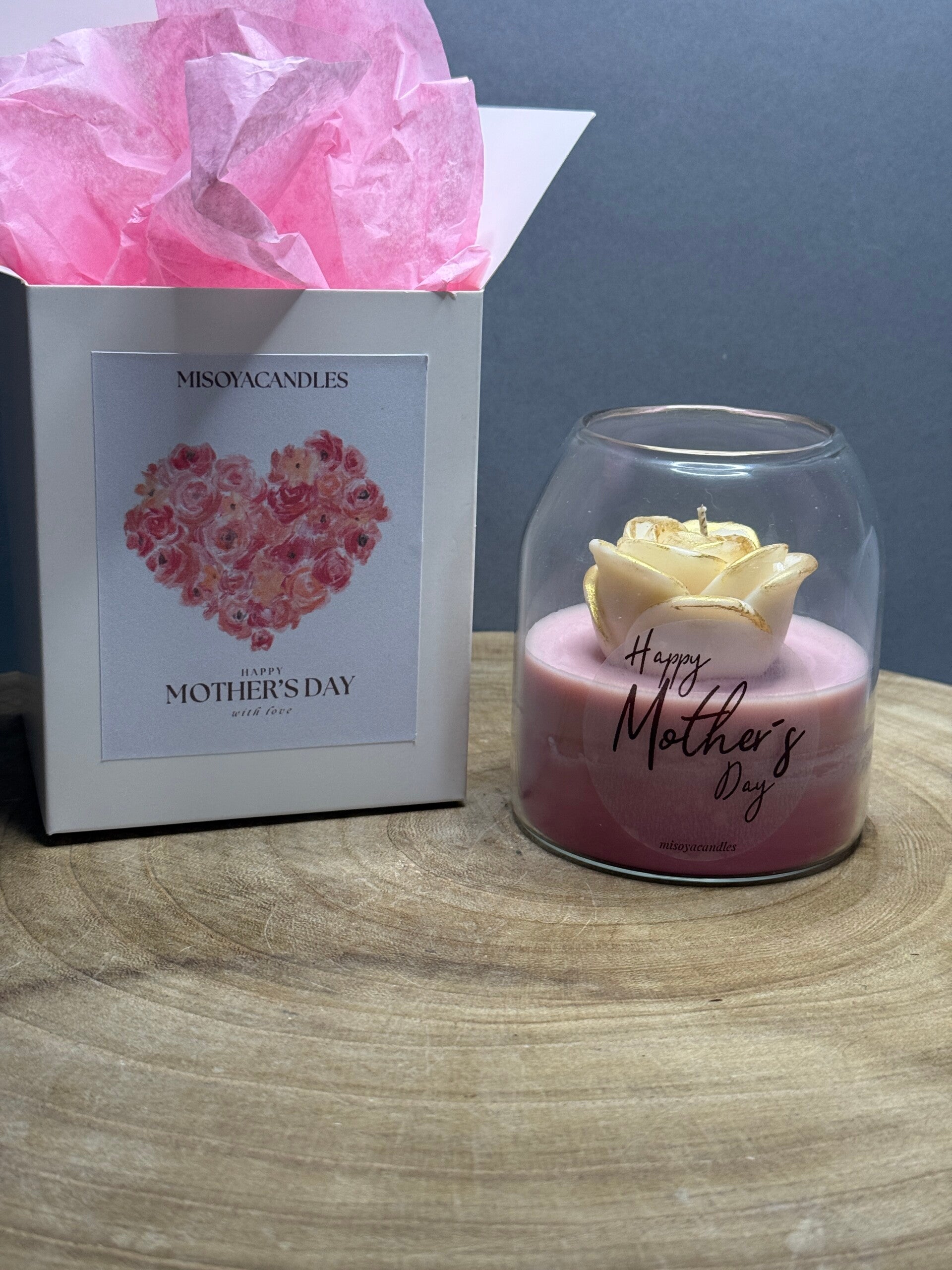 HAPPY MOTHER DAY candle