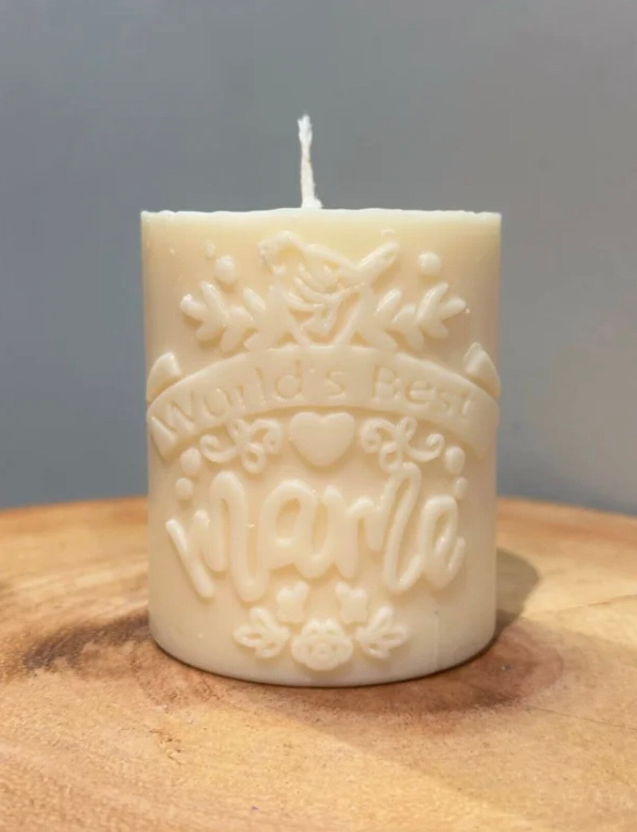 MUM candle