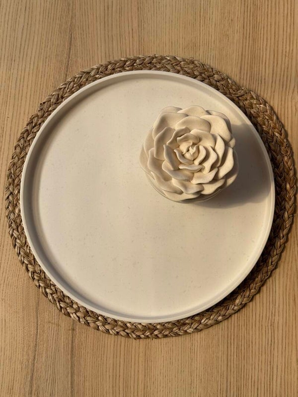 JESMONITE LARGE ROUND TRAY