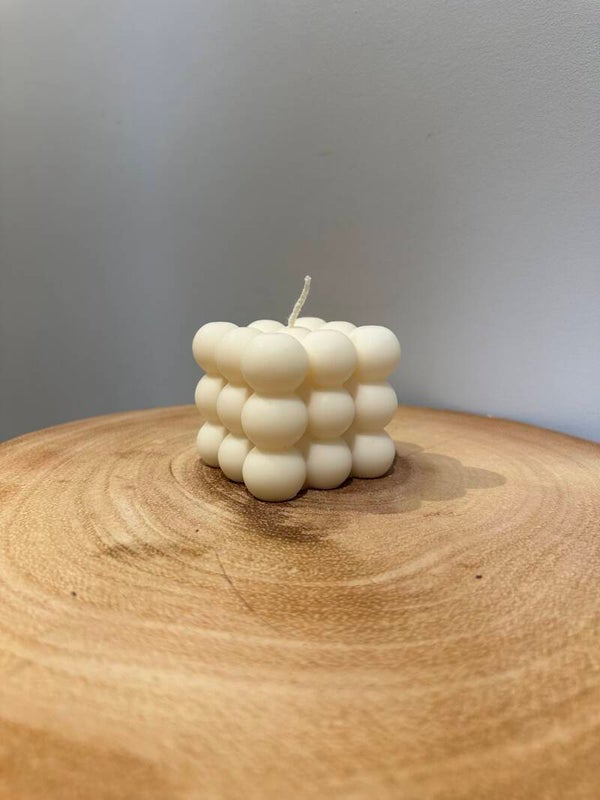 MEDIUM BUBBLE CUBE candle