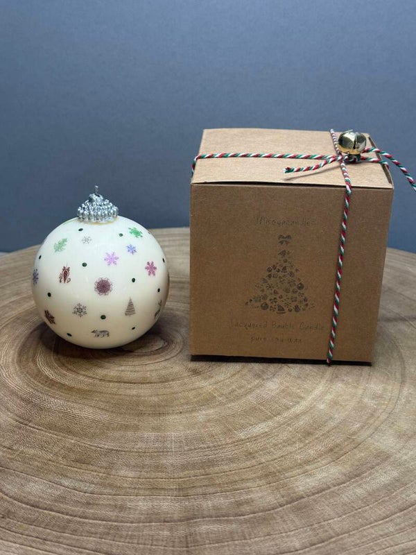 LACQUERED BAUBLE candle NO6