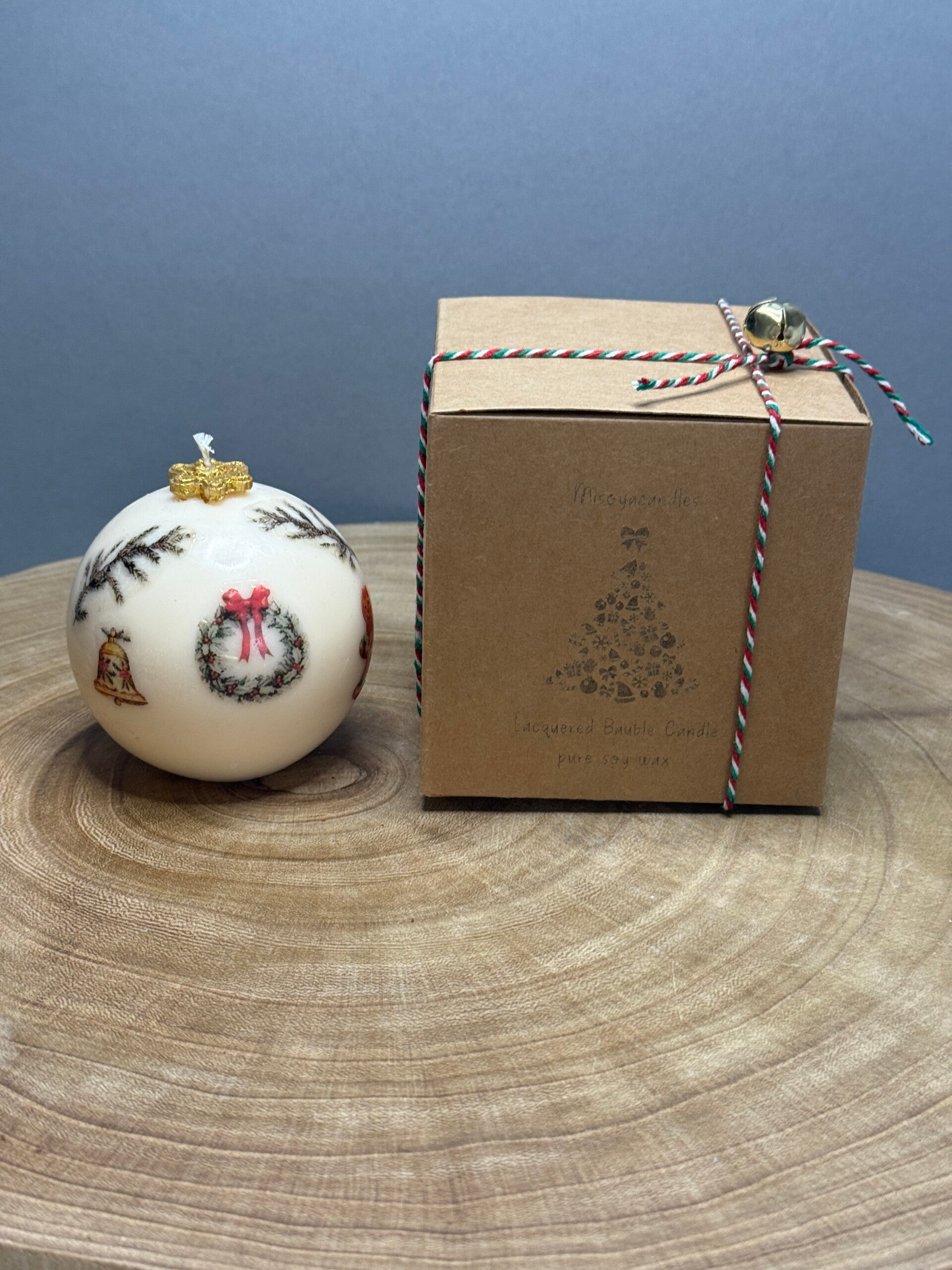 LACQUERED BAUBLE candle NO4