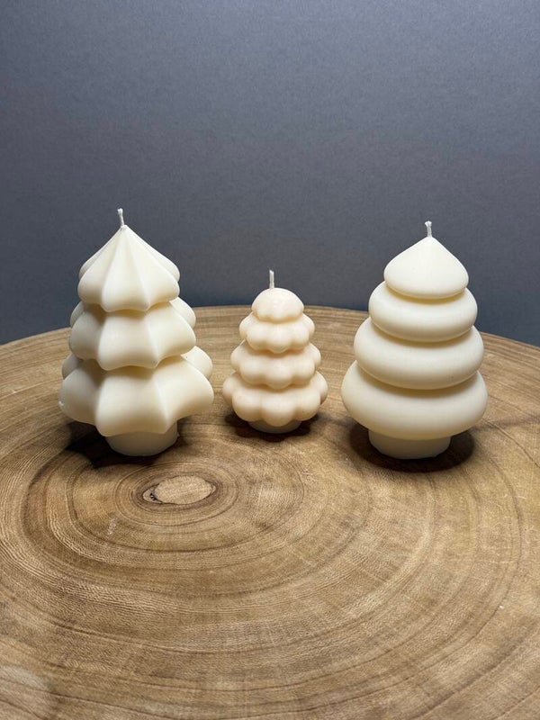 CHRISTMAS TREE TRIO candle