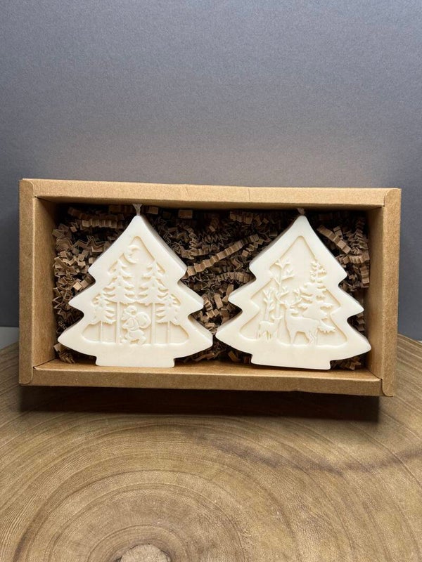 CHRISTMAS GIFT BOX DUO candle