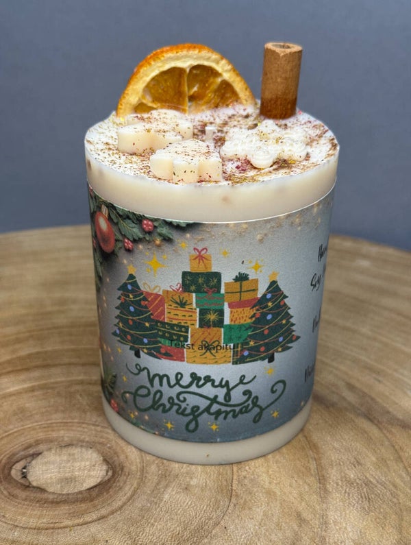 WINTER BOTANICAL CANDLE cinnamon & spiced orange