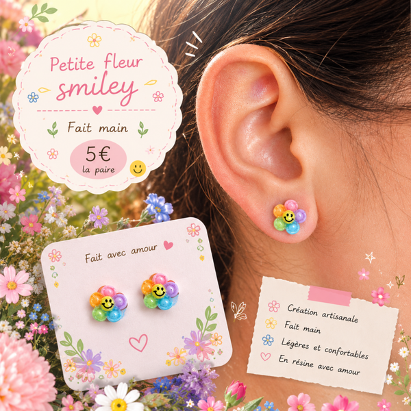 Smiley fleur