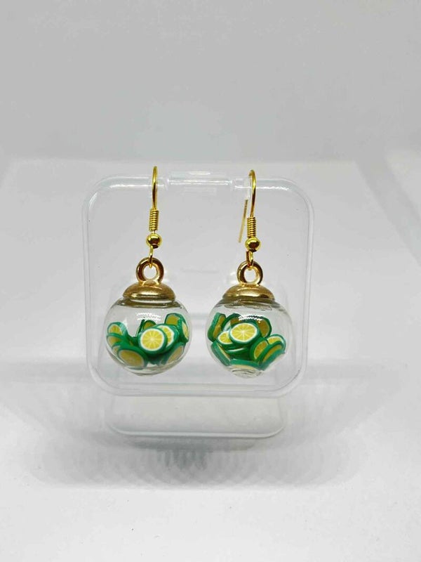 boucle d'oreille boule