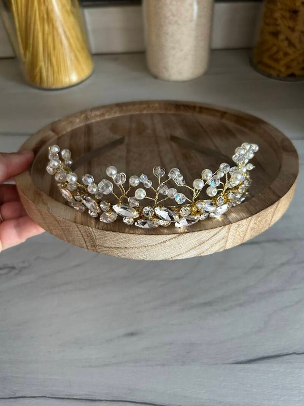 Gold tiara