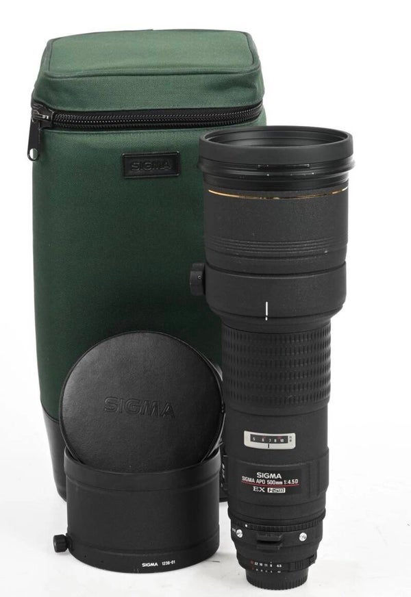 Sigma 500mm hsm f/4.5