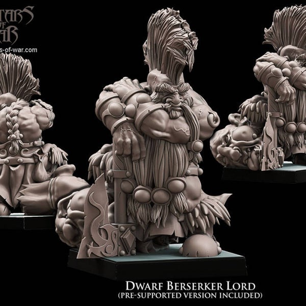 Seigneur Berserker Nain