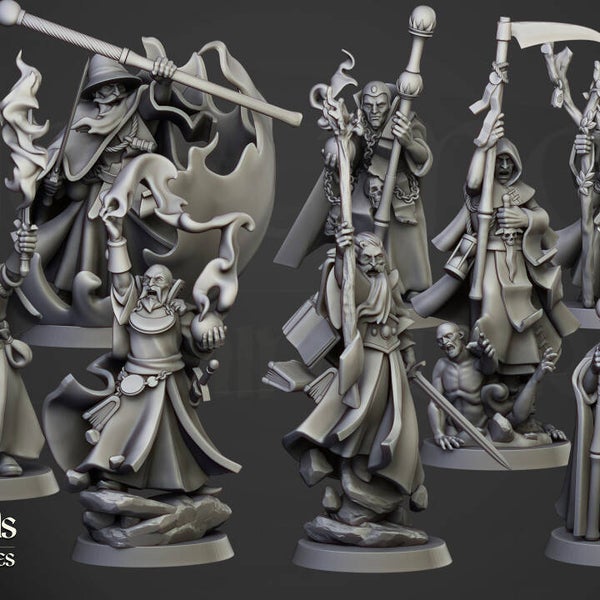 Les Sorciers de l'Empire x8
