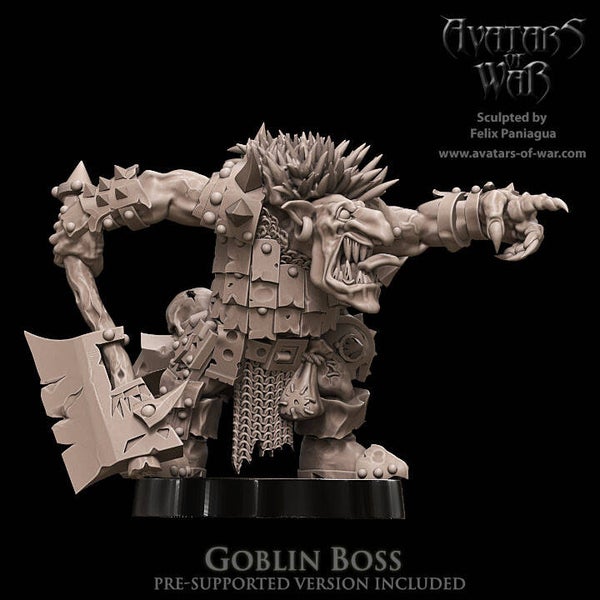 Goblin Boss axe
