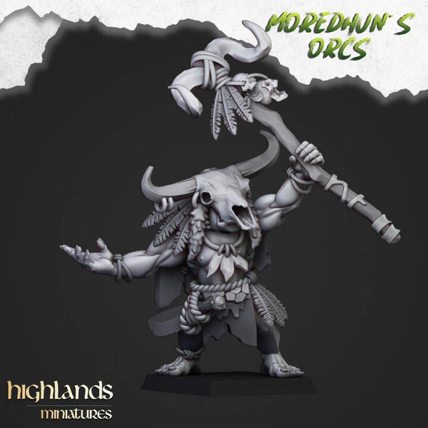 Orc chaman des cavernes