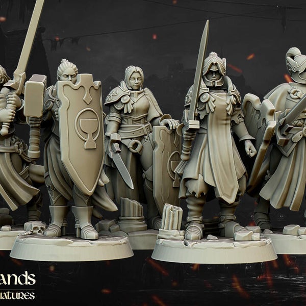 Warriors of the Lady Core Unit x5