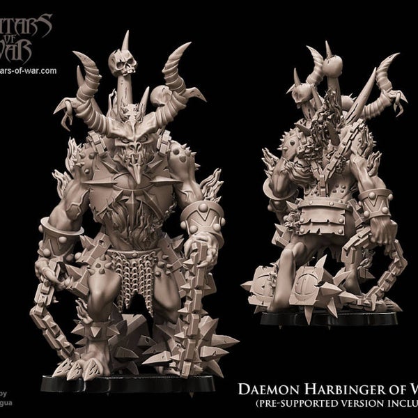 Daemon Harbinger de la colère modèle 1