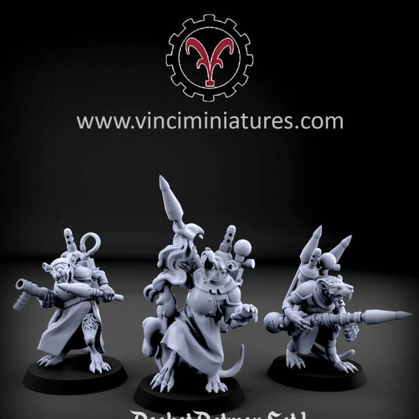 Rats lance-fusée x3