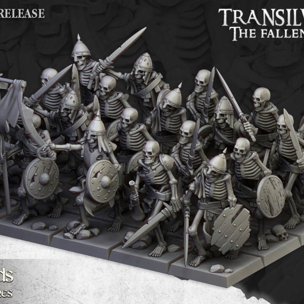Skeleton Warriors with Swords Unit x20