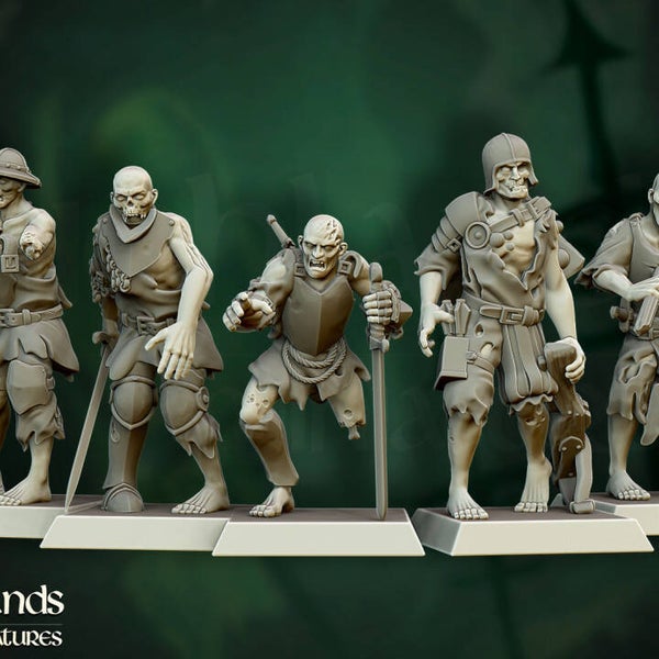 Zombie Warriors x10