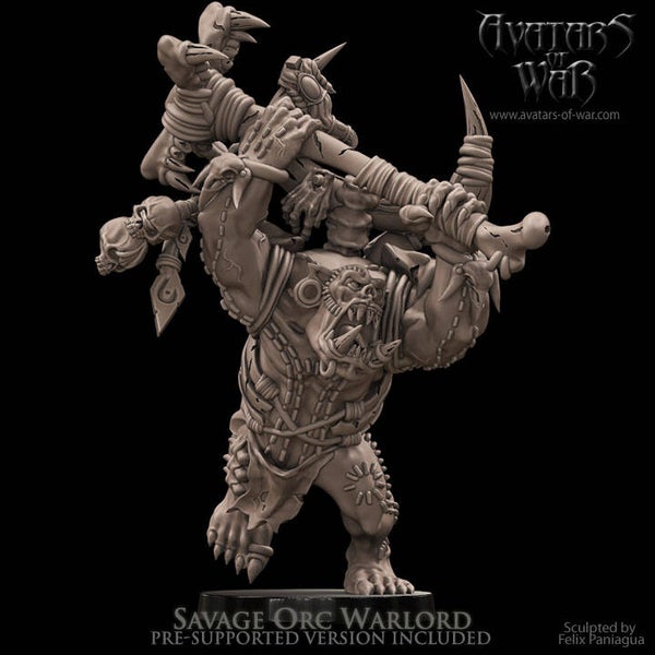 Savage Orc Warlord 2