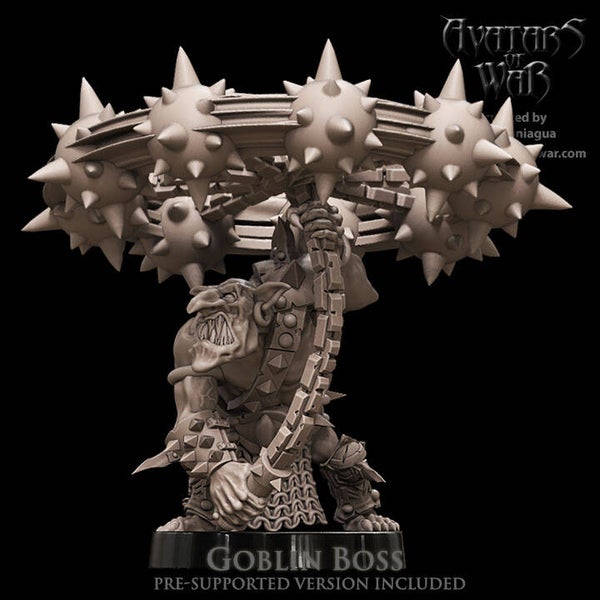 Goblin Boss morning star 1