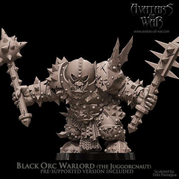 Black Orc Warlord (the Juggorcnaut