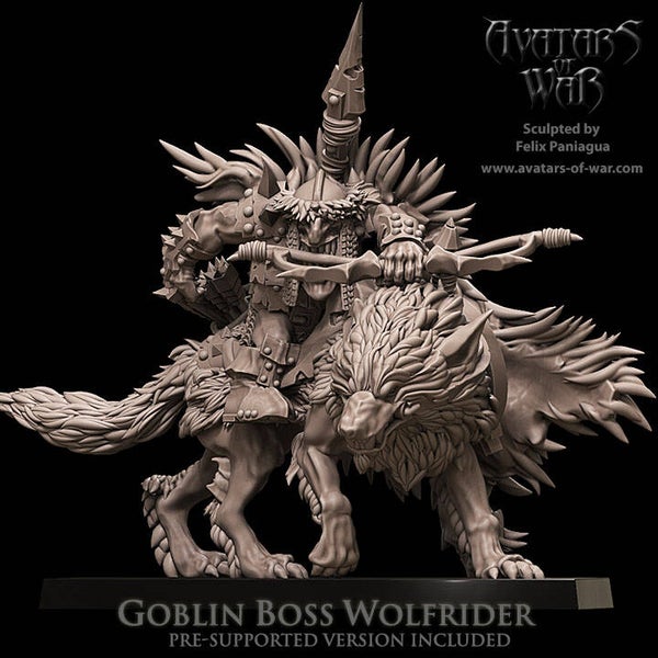 Goblin Boss Wolfrider bow
