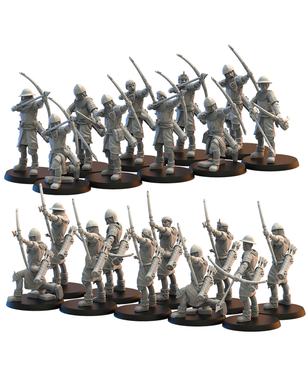 Archers à pied x20
